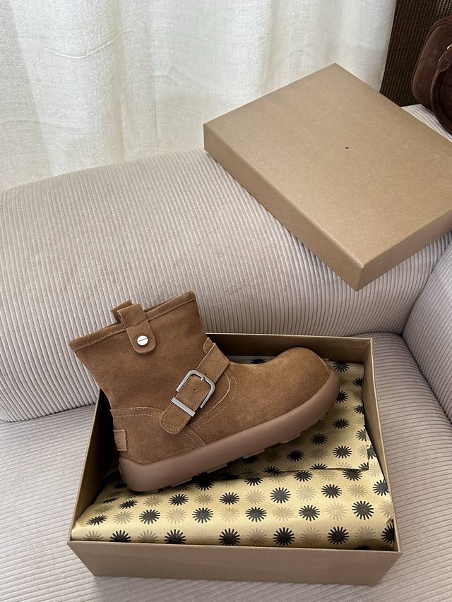 New Ugg Mango Toe Ankle Boots Sizes: 35-40 Ugg Snow Boots Chestnut Details DDD