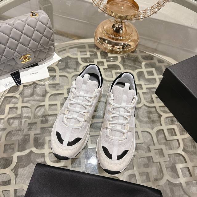 Chane* 25A New Arrival Casual Sneakers This classic design features a multi-laye