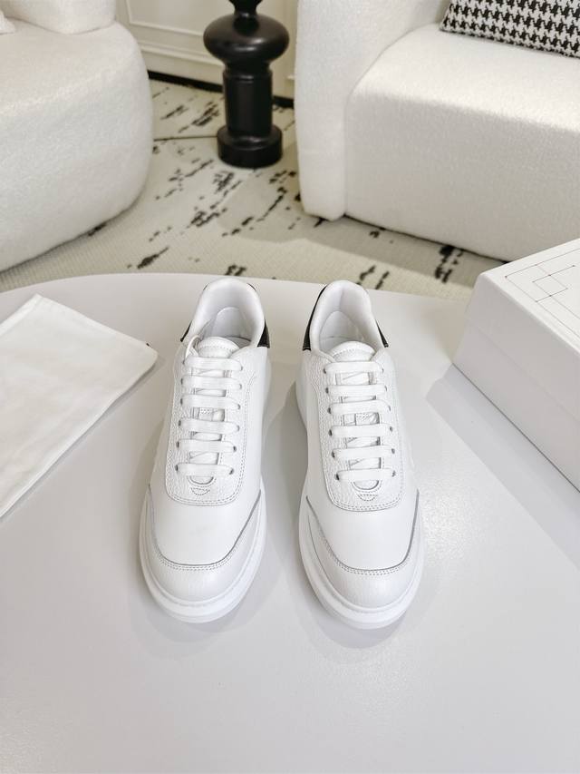 Factory direct men's size +70 Alexander McQueen* latest platform letter white s