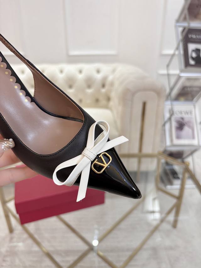 Latest Spring Collection: French Bow-Style Classic High Heels, High-End Version