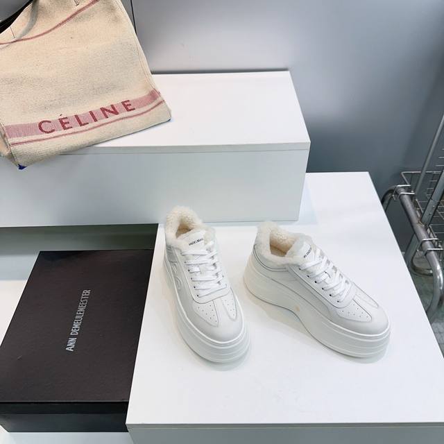 High-quality factory-made wool lining! Top-quality Ann Andelman 2025 Fall/Winte