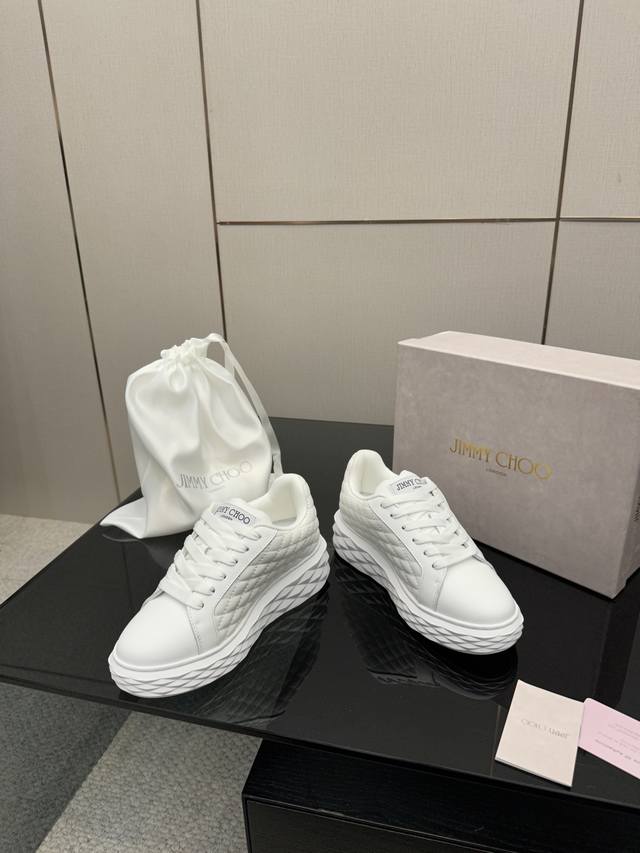 Jmmy Choo, Exclusive First Release, Original Mold Outsole, Casual Shoes, Stylish