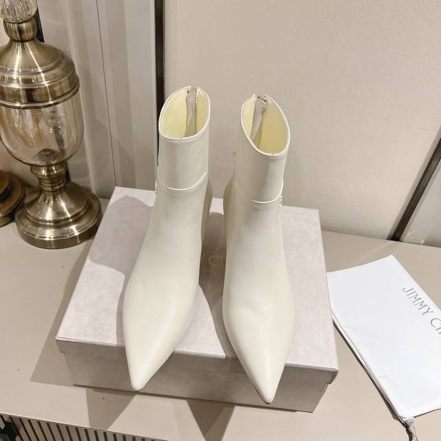 Jimmy Choo 224 Latest Pointed Toe Ankle Boots - New arrival! The lace-up design