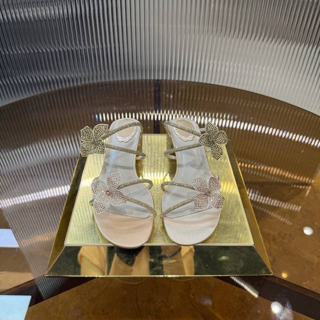 Top-tier RC 2025S RC Spring/Summer Hot Selling Series, New Colorway Open-toe Flo