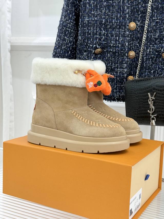 Factory Price Louis Vuitton 25Wf New Embossed Key Bag Snow Boots Promise me you'