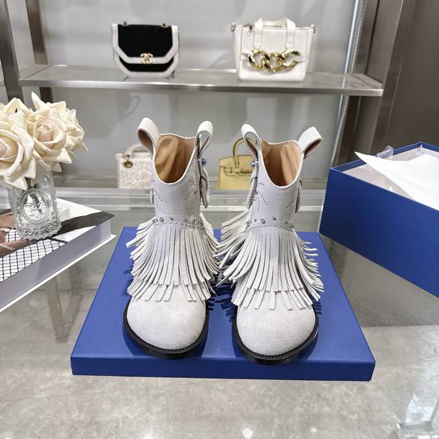 Top-tier factory version Sugarsu 25Aw retro boots, 26Ss Shanghai Fashion Week bl