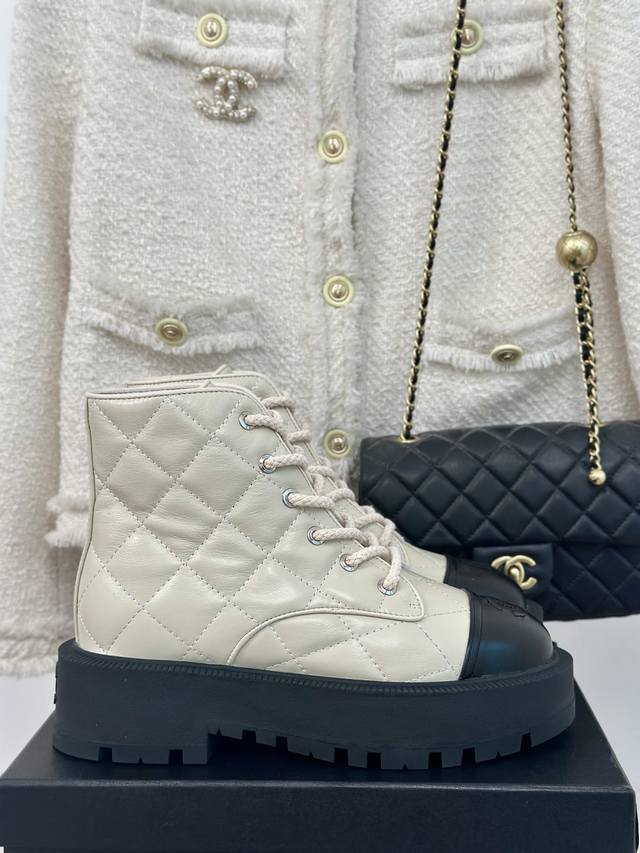 Factory Price Chanel* | Classic Autumn/Winter Double C Thick-Soled Diamond Patt