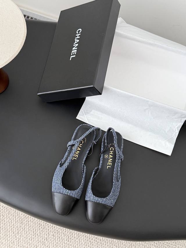 Chanel Classic Slingback Sandals We've been making this style for the past few y