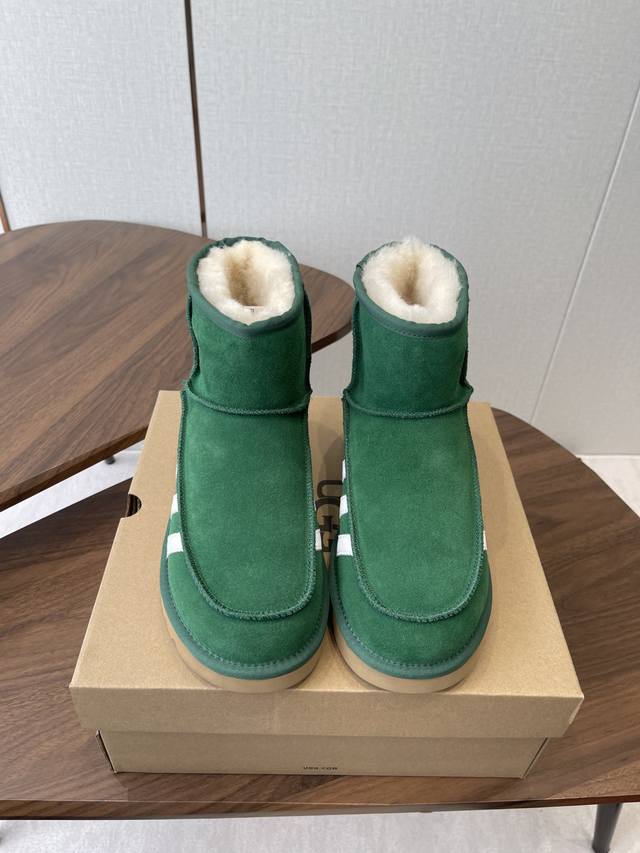 Ugg Collaboration with Vans 25Ss Autumn/Winter Warm Snow Boots The upper is made