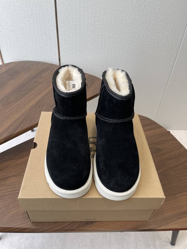 Ugg Collaboration with Converse 25Ss Autumn/Winter Warm Snow Boots The upper is