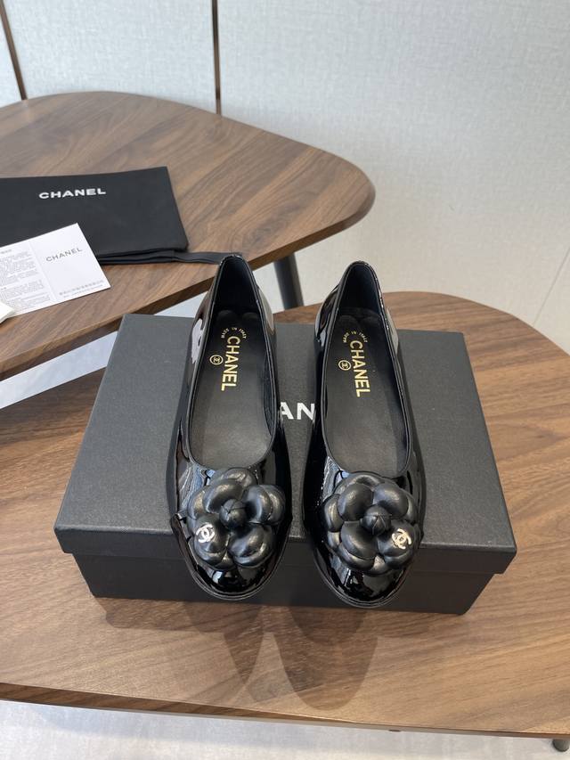 Chanel's classic camellia flats from the 2025 collection are back! Made of class