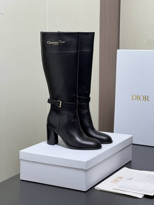 Factory Price (pp): Dior 2025 Autumn/Winter New D-Town Series Punk Style Chunky