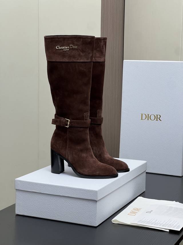 Factory Price (pp): Dior 2025 Autumn/Winter New D-Town Series Punk Style Chunky