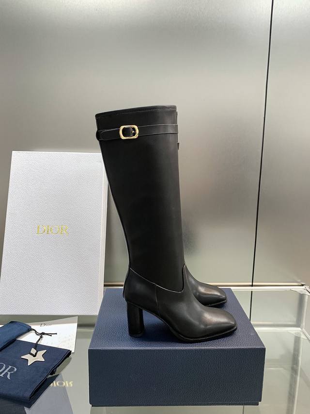 Factory Price (pp): Top-quality leather sole. Dior Empreinte heeled ankle boots