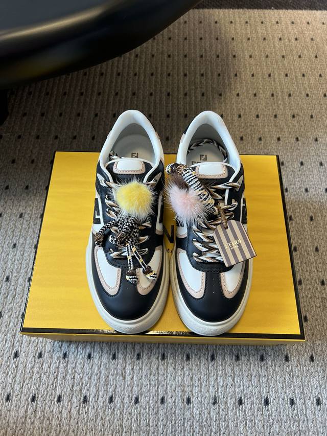 Top Quality Fend*25Ss Platform Shoes for Sports and Casual Wear The shoe design