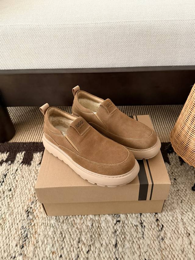 2310-1 Wool Slip-on Men's Shoes Very versatile, high-quality genuine wool lining