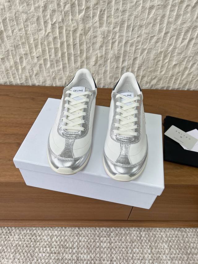 G069 Celine 25Ss Autumn/Winter Newest Racer Series Sneakers Many celebrities and