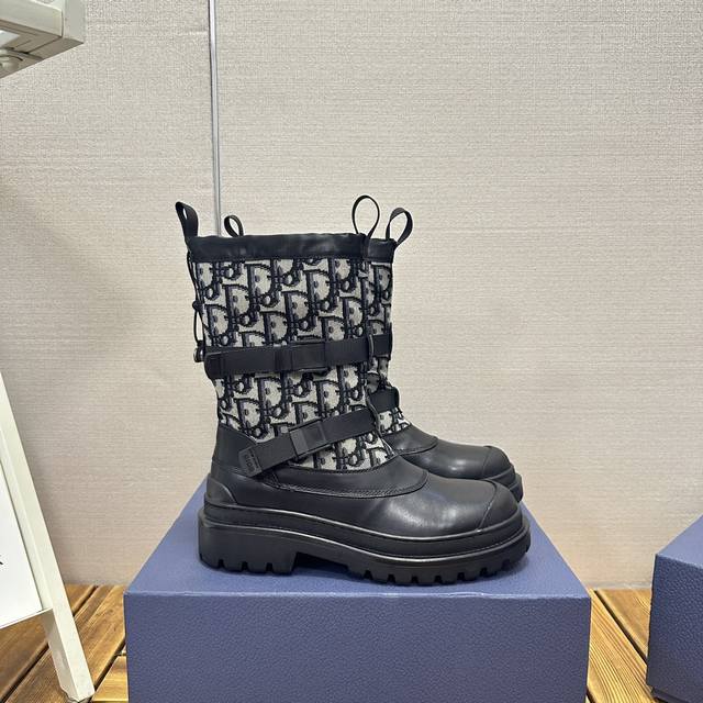 Fleece-lined Luxury Boots Dior Fw21 New Arrival