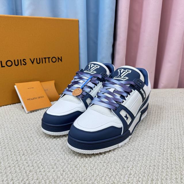 Couple's Louis Vuitton Trainer vs. All Market Versions New Runway Basketball Sho