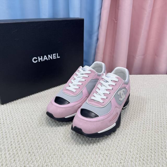 Chanel Top-Tier Casual Sneakers This classic design features a variety of crafts