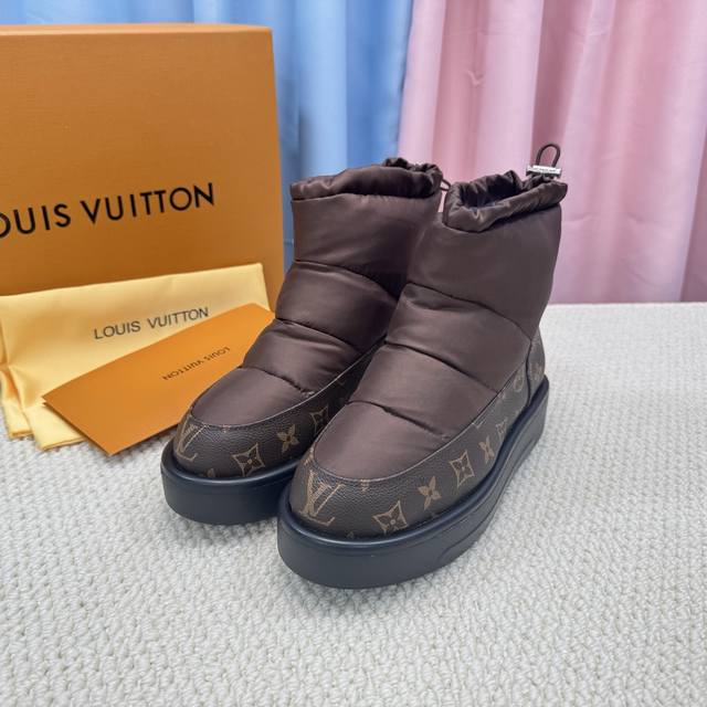 Autumn/Winter New Down Boots Louis Vuitton Import Quality LV Official Website L