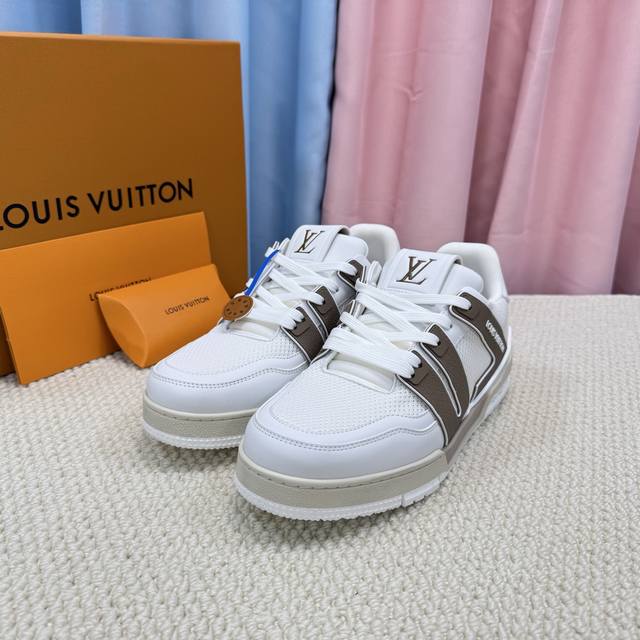 Lv-Trainer Louis Vuitton PK Market All Versions Couple Style Runway New Basketba