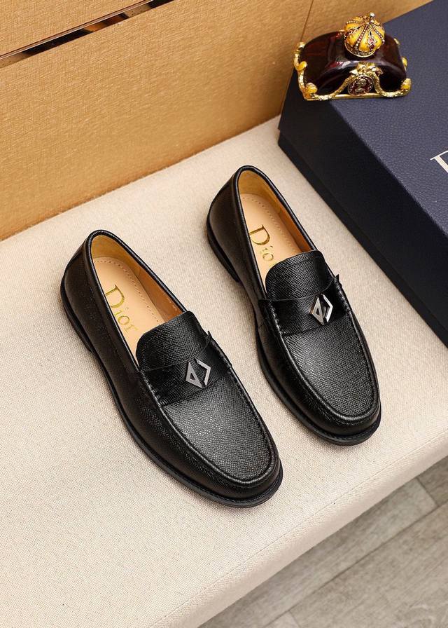 Product Trademark: Dior Casual Leather Shoes True Sizes: 38-44, 45 (Made to Ord