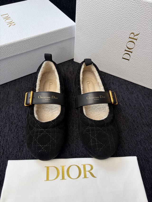 Dior Fall/Winter Newest Mary Jane Ballet Flats Many celebrities and influencers