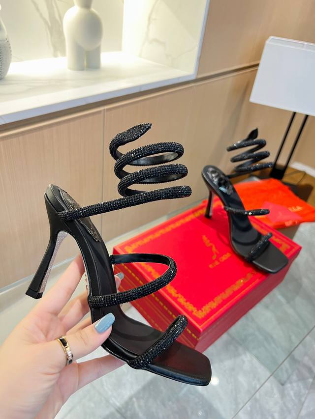 Rene Caovilla's latest Rc high-end version of the wildly popular Spring/Summer C