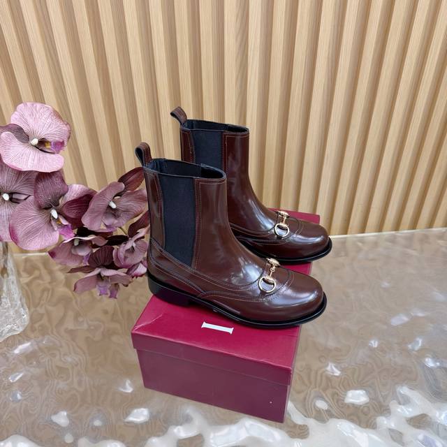 Gucci 2026 Spring/Summer Latest Hot-Selling Martin Boots, Ankle Boots, Horsebit