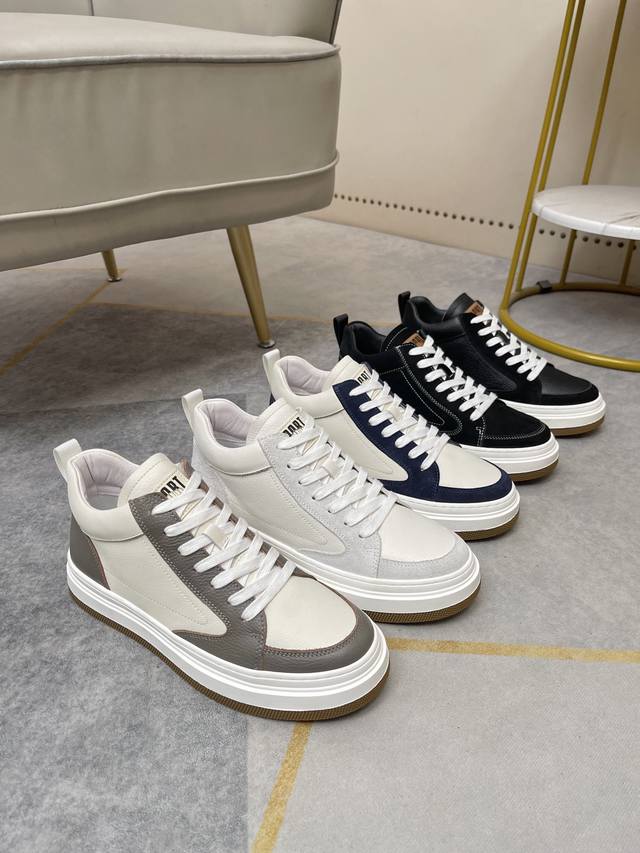 Trendy men's casual high-top shoes, men's ankle boots, versatile motorcycle boo