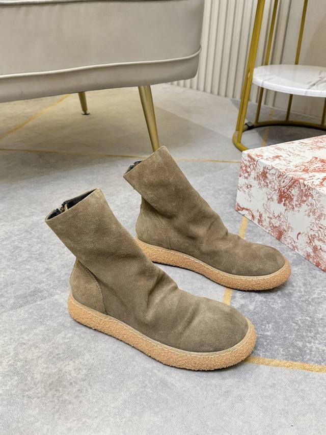 Trendy men's casual high-top shoes, men's ankle boots, versatile and stylish bo