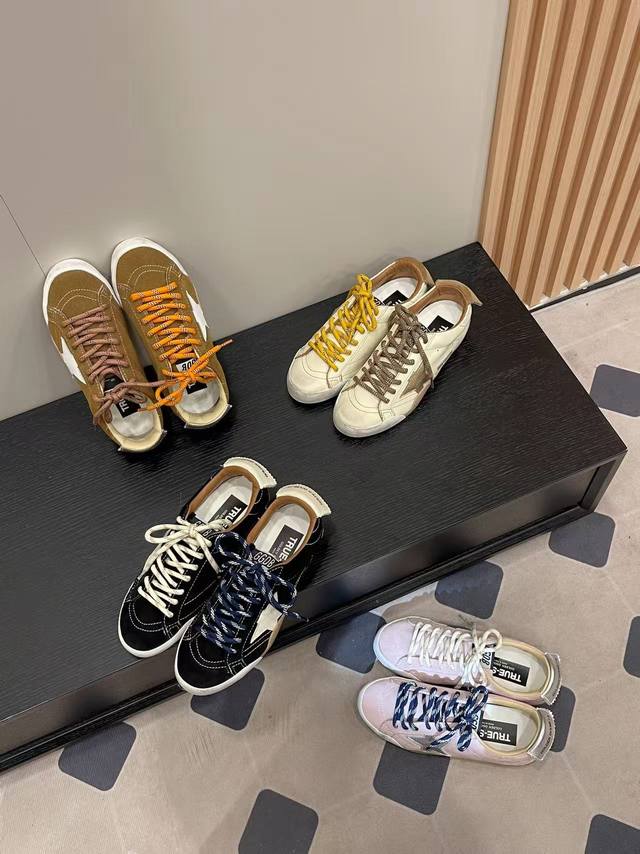 Ggdb's new True-Star series casual distressed sneakers inject a lively and playf