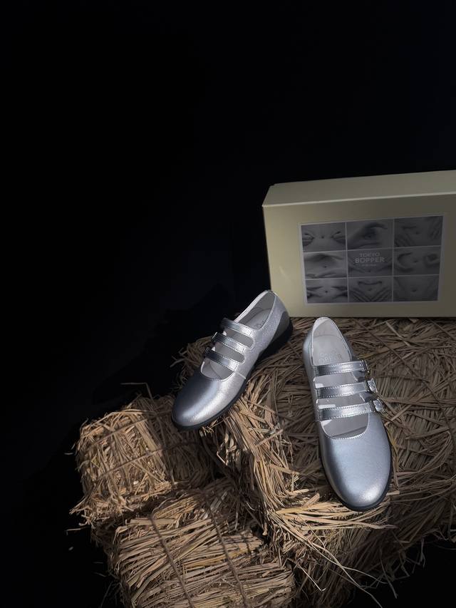 2025 Autumn/Winter New Niche Trendy Tokyo Bopper Buckle Mary Jane Shoes! A must-