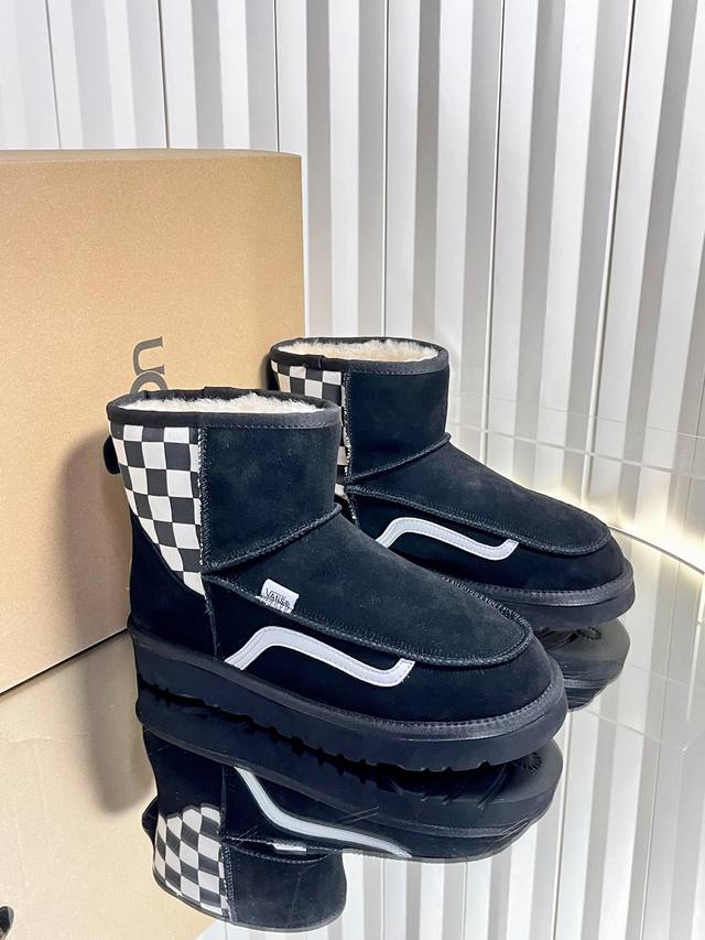Retail-grade Sporty Ugg Collaboration with Vans 25Ss Autumn/Winter Warm Snow Boo