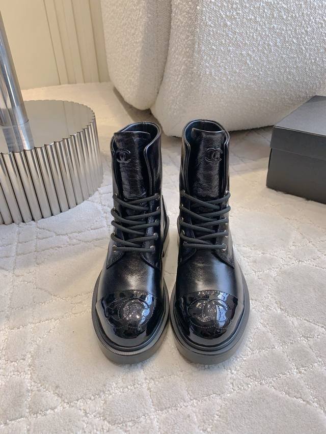 Factory Price p Chane* New Thick-Soled Ankle Boots Classic and Versatile Series