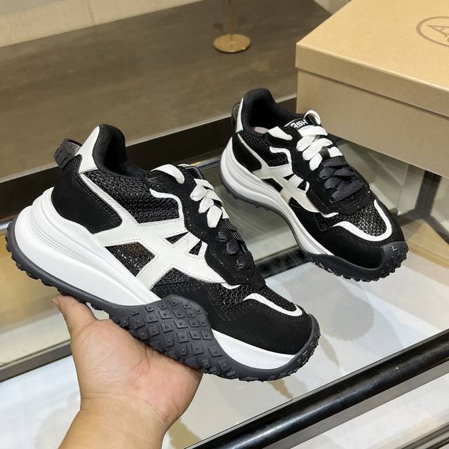 Ash New Women's Mesh Sports Casual Shoes, Thick-Soled, Breathable, Comfortable,