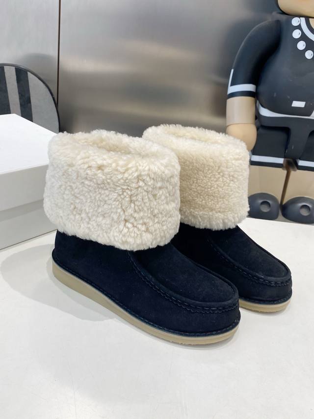 Choi's new autumn/winter lamb wool snow boots, a fashion sensation in multiple c