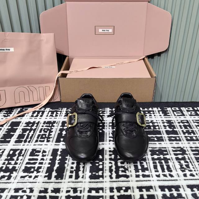Retailer Grade, Miu Miu Spring/Summer 2025 Runway Show Model, This sneaker garne