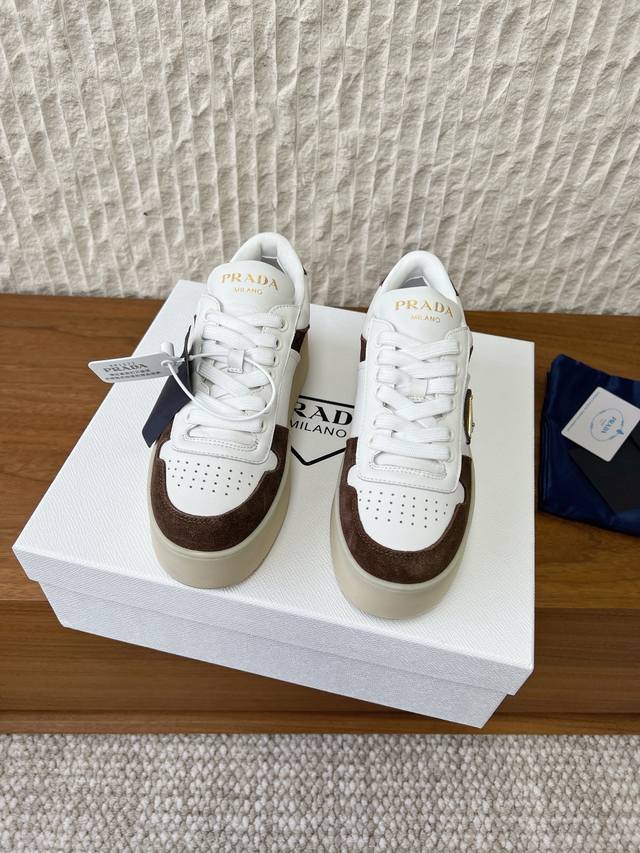 G292 Prada 25Ss Autumn/Winter New Downtown Bold Series Platform Triangle Logo Ca