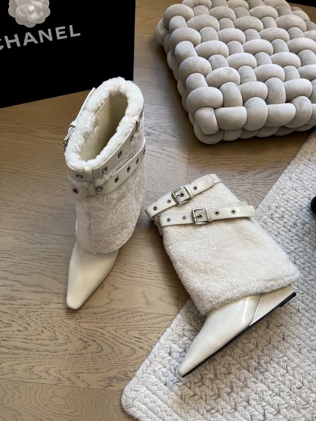 Chanel 25K New Riding Boots! Top-tier version! Early release! Made with sheepski