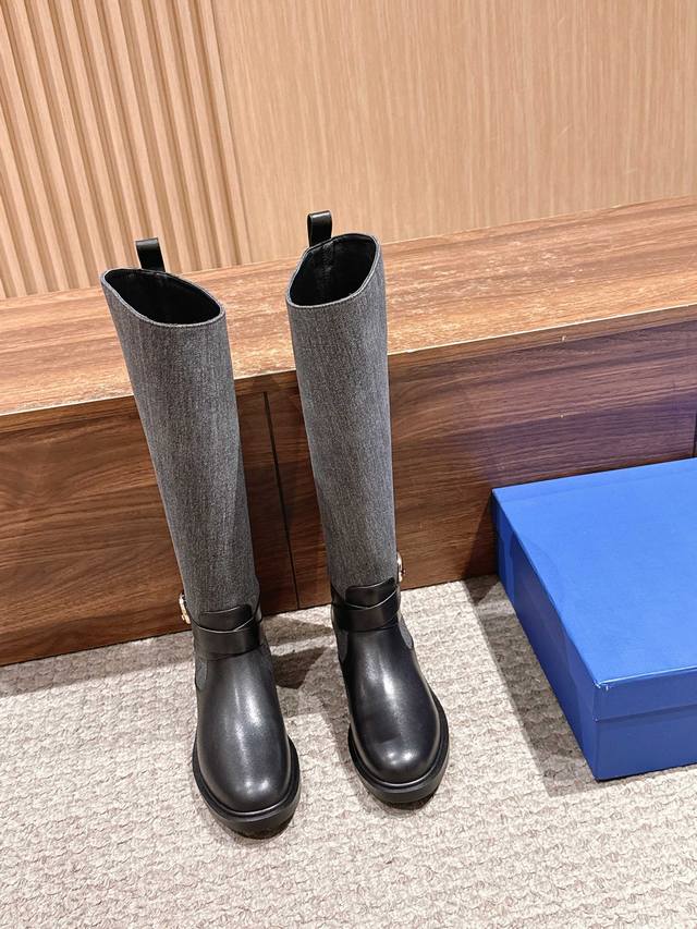 Dongguan-made Stuart Weitzman Sw Autumn/Winter New Bellabelted Boots, Motorcycl