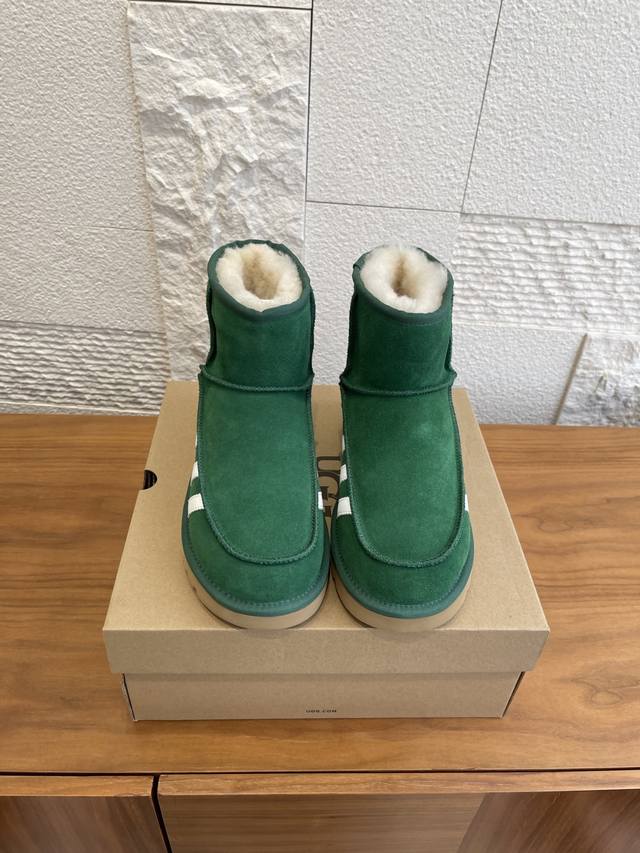 Top Version: Ugg X Adidas 2025 Fall/Winter New Collaboration Snow Boots. Ugg and