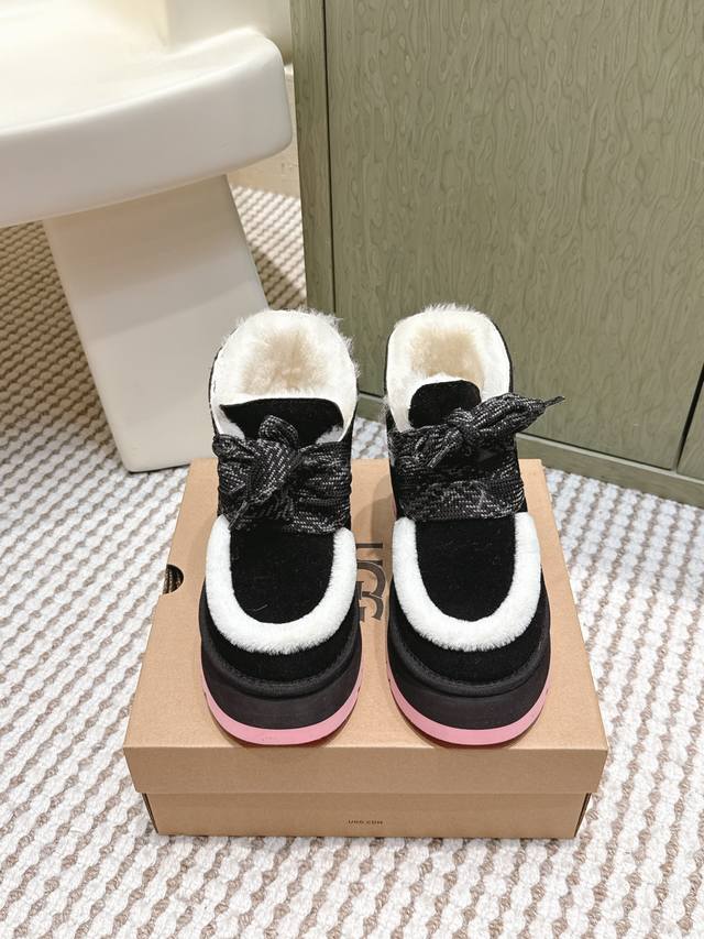 Retailer-grade Ugg Autumn Women's Comfortable Thick-Soled Slip-On Casual Snow Bo