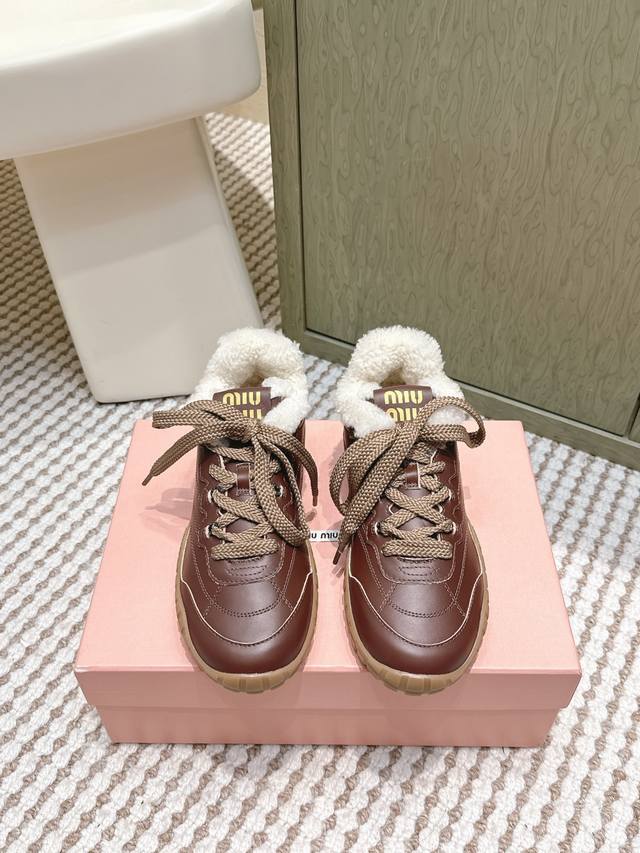 High-quality Miu Miu Trainer Shoes (for Instagram fashion and unique style) - E