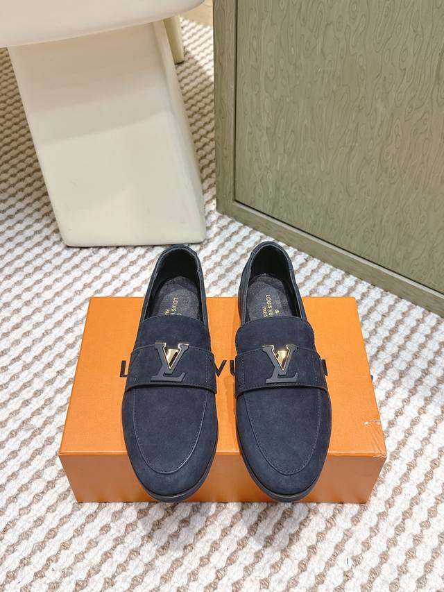 Retail-grade Louis Vuitton 25S Autumn/Winter New Arrival Slip-on Loafers Althoug