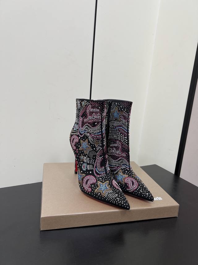 Christian Louboutin Cl Red Sole Shoes 25Ss Latest Cl Pointed Toe Side Zipper Hig