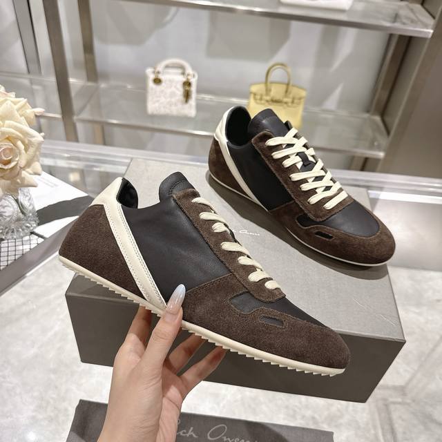 Top-tier version Rick Owens 26Ss New German Training Shoes, high-quality replica