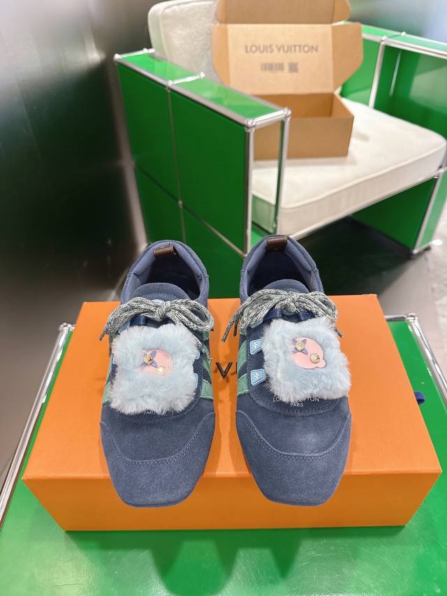 K053 Louis Vuitton Sneakerina Series Ballet Flats, Training Shoes, Flats, Casual