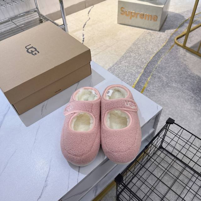 2025's hottest Ugg wool Mary Jane shoes Soft and warm wool, a winter essential,